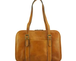 Iéna Shoulder tote in natural cowhide trim*Florence Sale