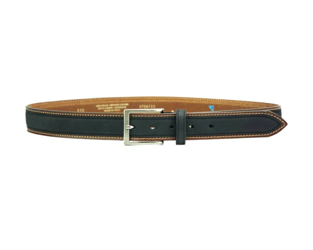 Italo Men’s Leather Belt Timeless Elegance and Functionality*Florence Fashion