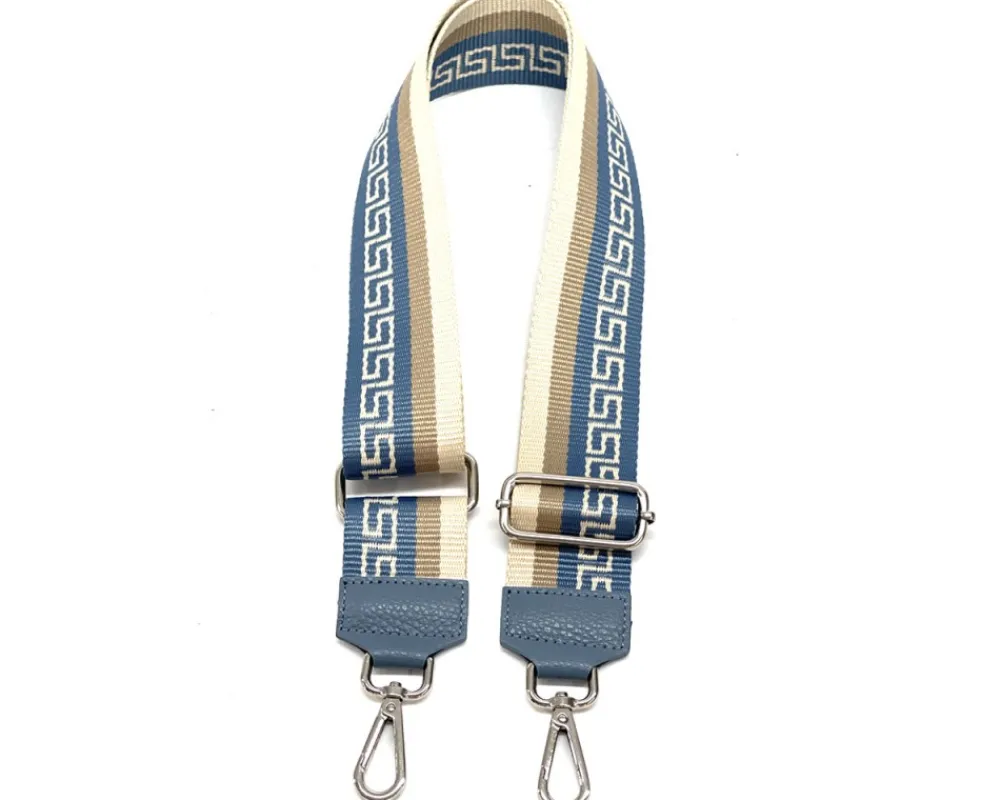 Jacquard Shoulder Strap - Greek Key Design*Florence Online