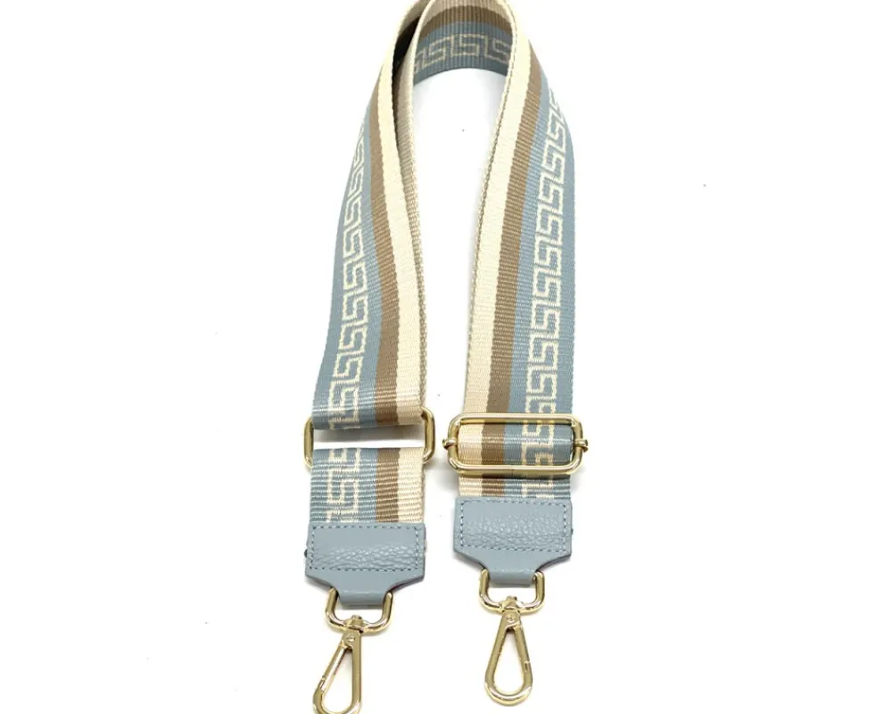 Jacquard Shoulder Strap - Greek Key Design*Florence Online