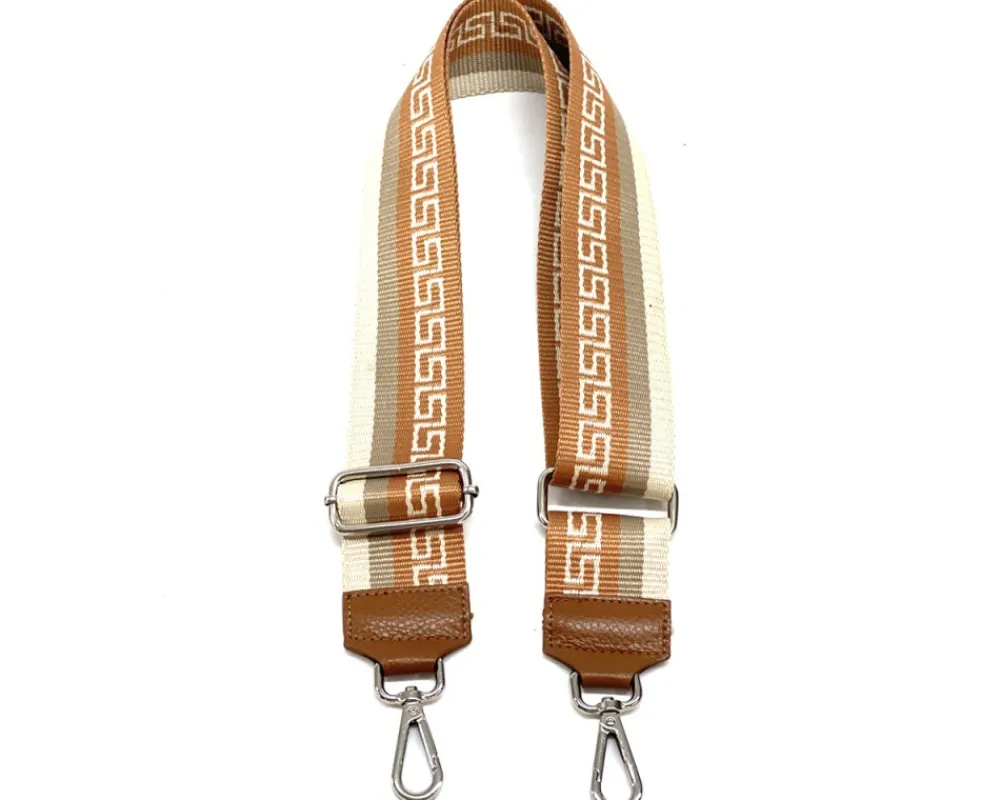 Jacquard Shoulder Strap - Greek Key Design*Florence Online