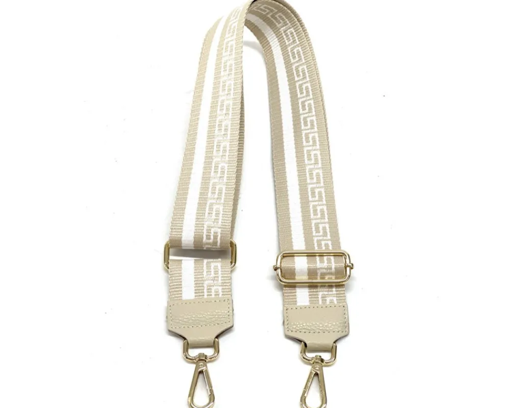Jacquard Shoulder Strap - Greek Key Design*Florence Online