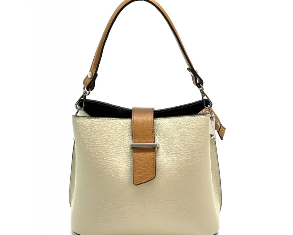 Kristen leather shoulder bag*Florence Clearance