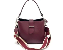 Kristen T leather shoulder bag*Florence Sale