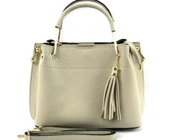 Lorena leather Handbag*Florence Discount