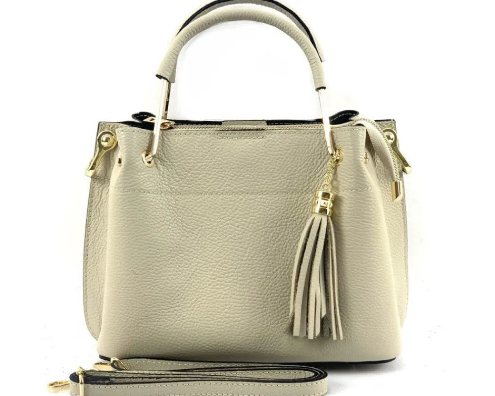 Lorena leather Handbag*Florence Discount