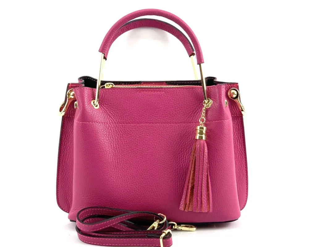 Lorena leather Handbag*Florence Discount