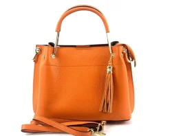 Lorena leather Handbag*Florence Discount