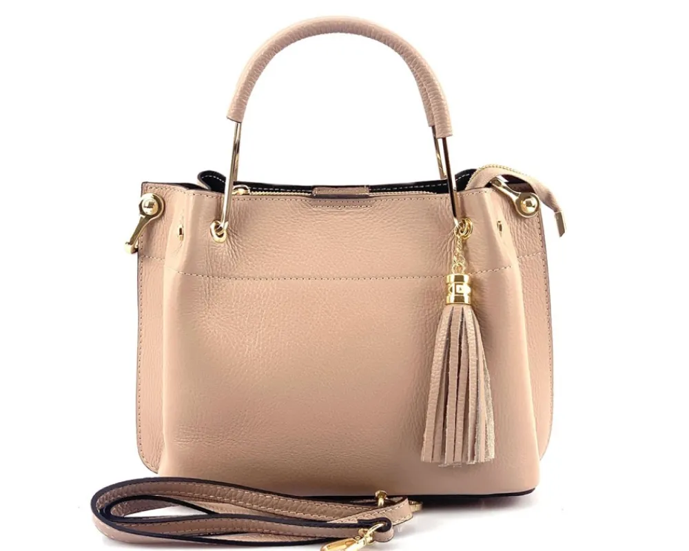 Lorena leather Handbag*Florence Discount