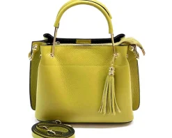 Lorena leather Handbag*Florence Discount