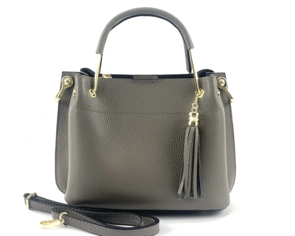 Lorena leather Handbag*Florence Discount