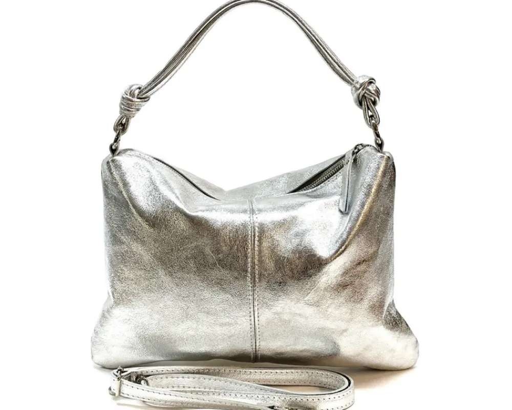 Lunaria Italian Leather Shoulder Bag*Florence Online