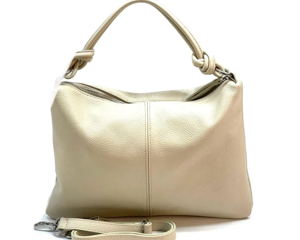 Lunaria Italian Leather Shoulder Bag*Florence Online