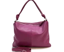 Lunaria Italian Leather Shoulder Bag*Florence Online