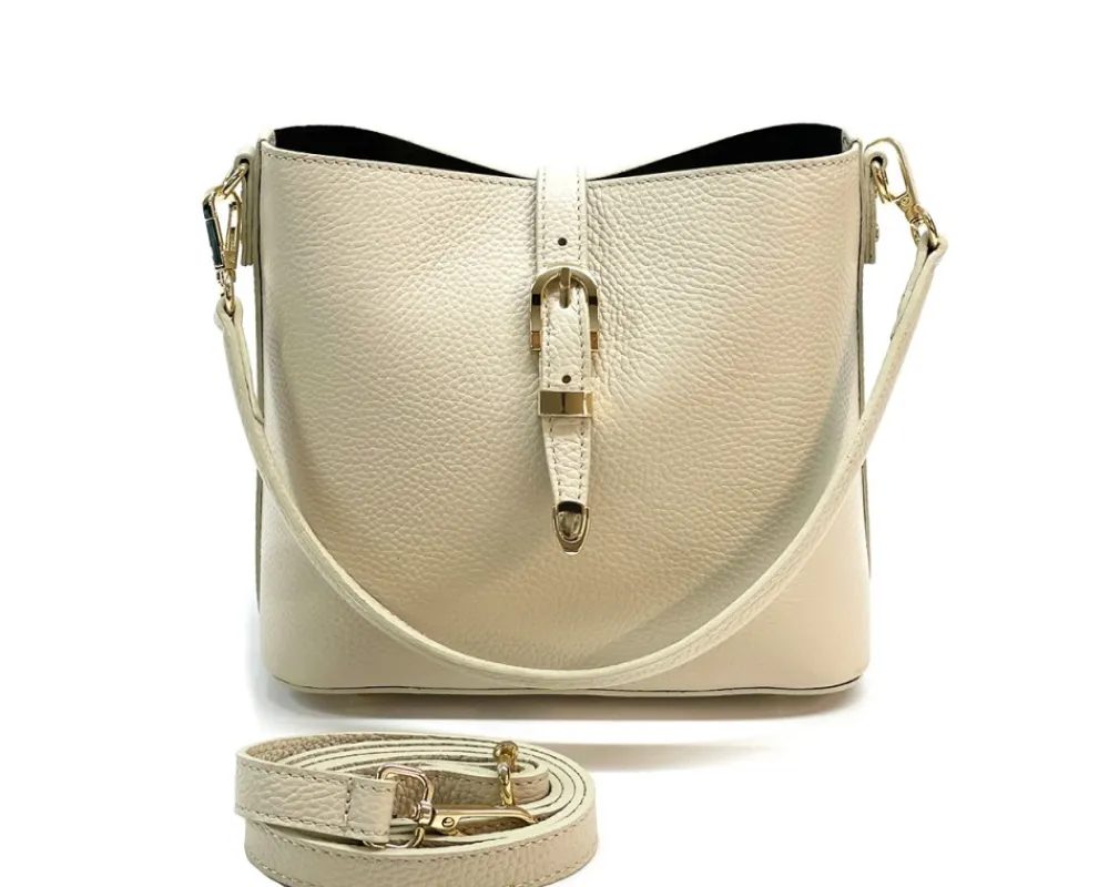 Mafalda Shoulder leather bag*Florence Fashion