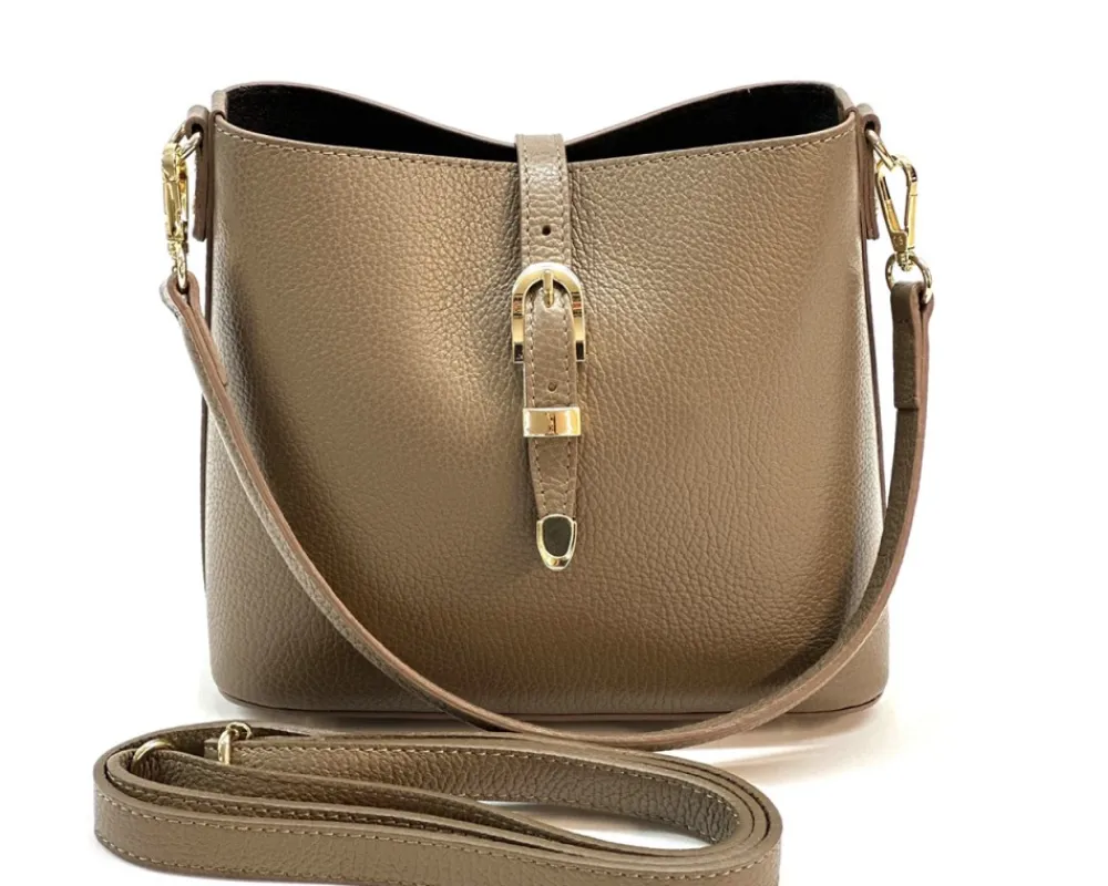 Mafalda Shoulder leather bag*Florence Fashion