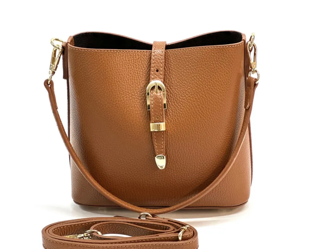 Mafalda Shoulder leather bag*Florence Fashion