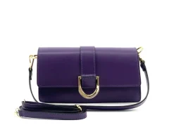 Maia cow Leather shoulder bag*Florence Outlet