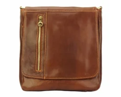 Messenger Amico with genuine leather*Florence New