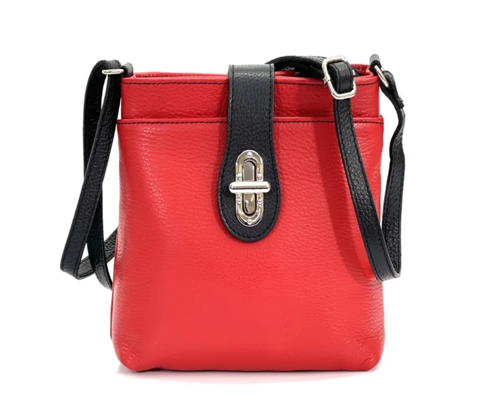 Micol leather Cross-body bag*Florence Sale