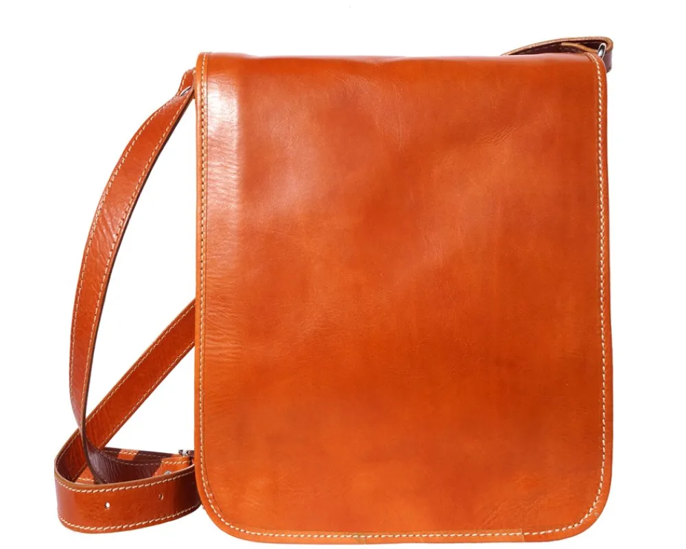 Mirko MM leather Messenger bag*Florence Discount