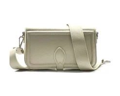 Nicole leather shoulder bag*Florence Discount