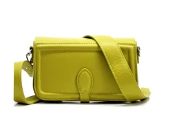 Nicole leather shoulder bag*Florence Discount