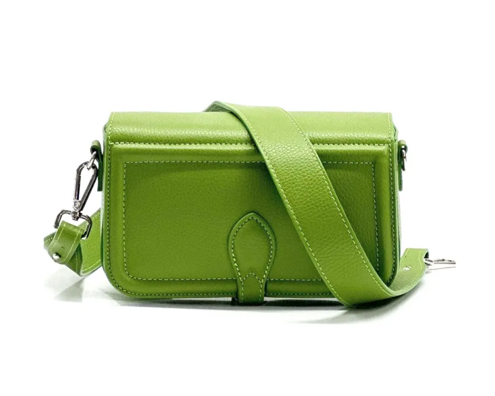 Nicole leather shoulder bag*Florence Discount