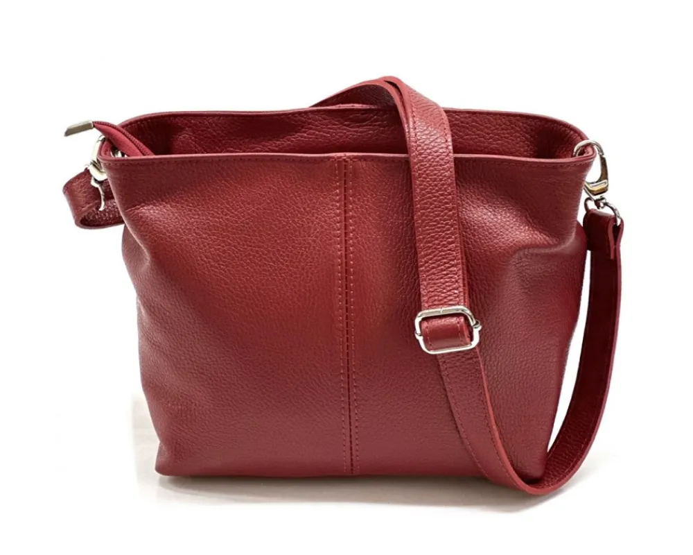 Nina leather Handbag*Florence Fashion