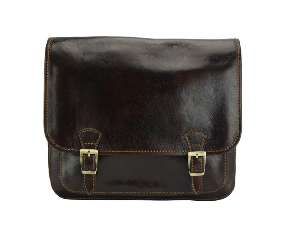 Palmira Leather Messenger Bag*Florence Fashion