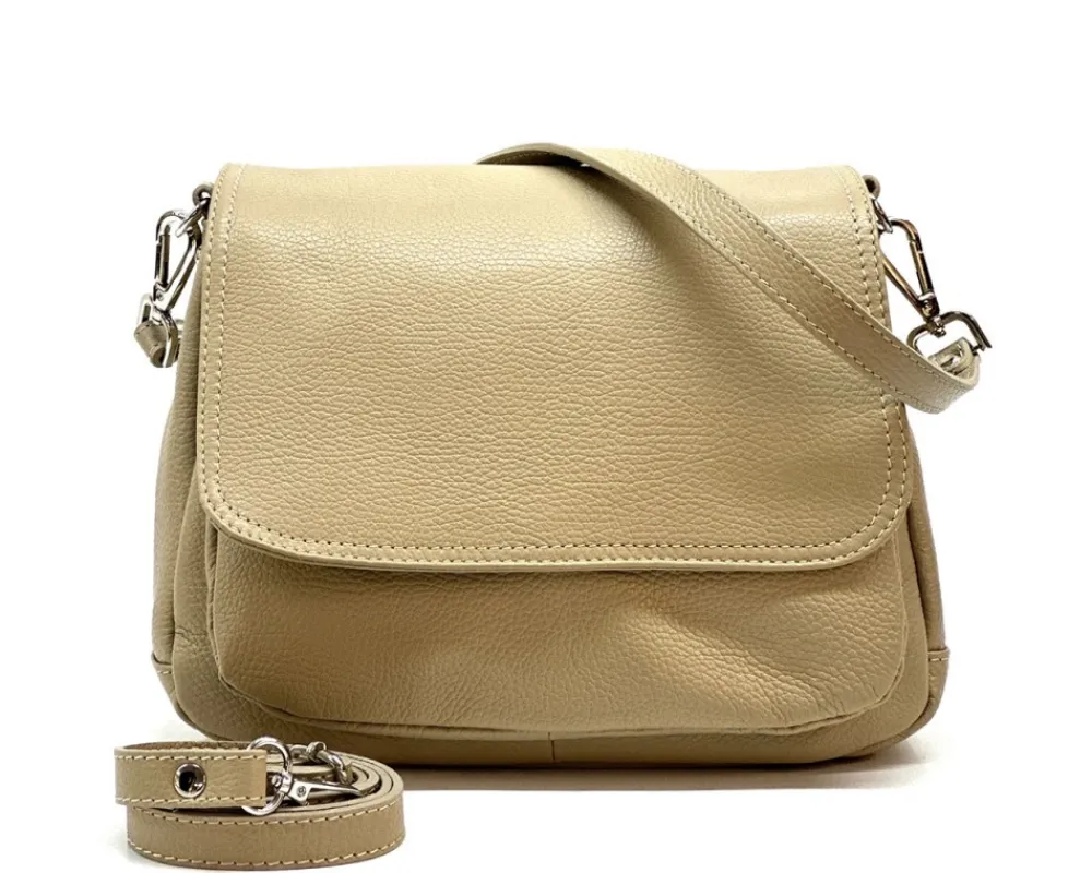 Pamela Leather Messenger Bag*Florence Outlet