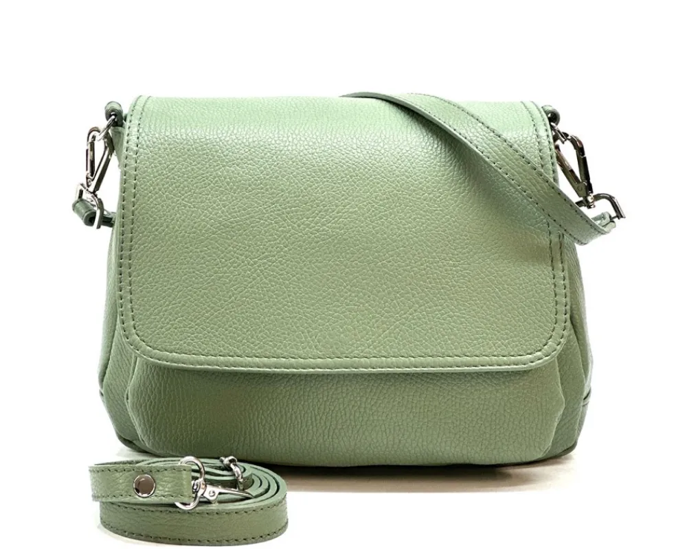 Pamela Leather Messenger Bag*Florence Outlet