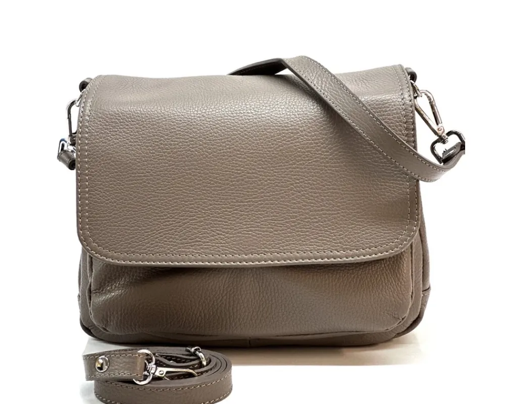 Pamela Leather Messenger Bag*Florence Outlet