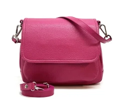 Pamela Leather Messenger Bag*Florence Outlet