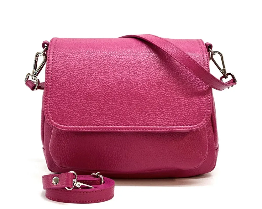 Pamela Leather Messenger Bag*Florence Outlet