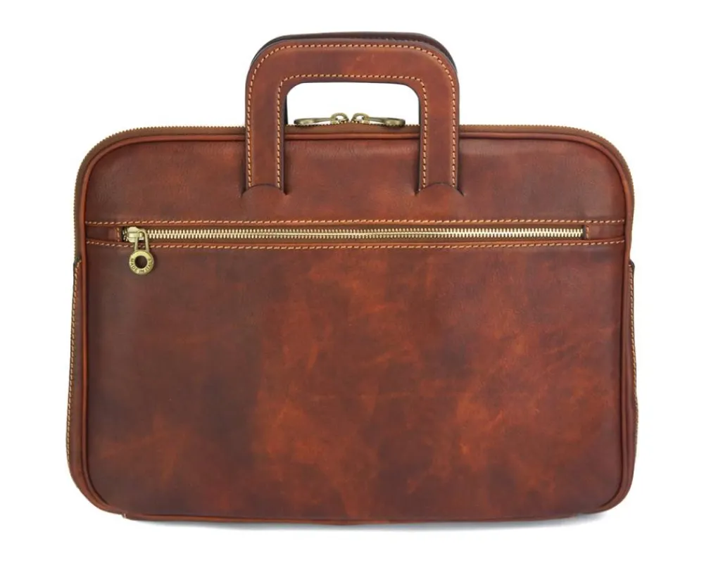 Porte-Documents Jour in Italian Vacchetta leather*Florence Sale