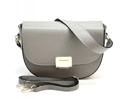 Shoulder flap bag Luna by cow leather*Florence Fashion