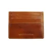 Simple Leather Card Holder V*Florence New
