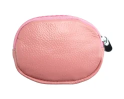 Soft leather coin purse with zip*Florence Discount