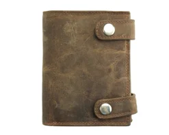 Tancredi Vertical Leather Wallet*Florence New