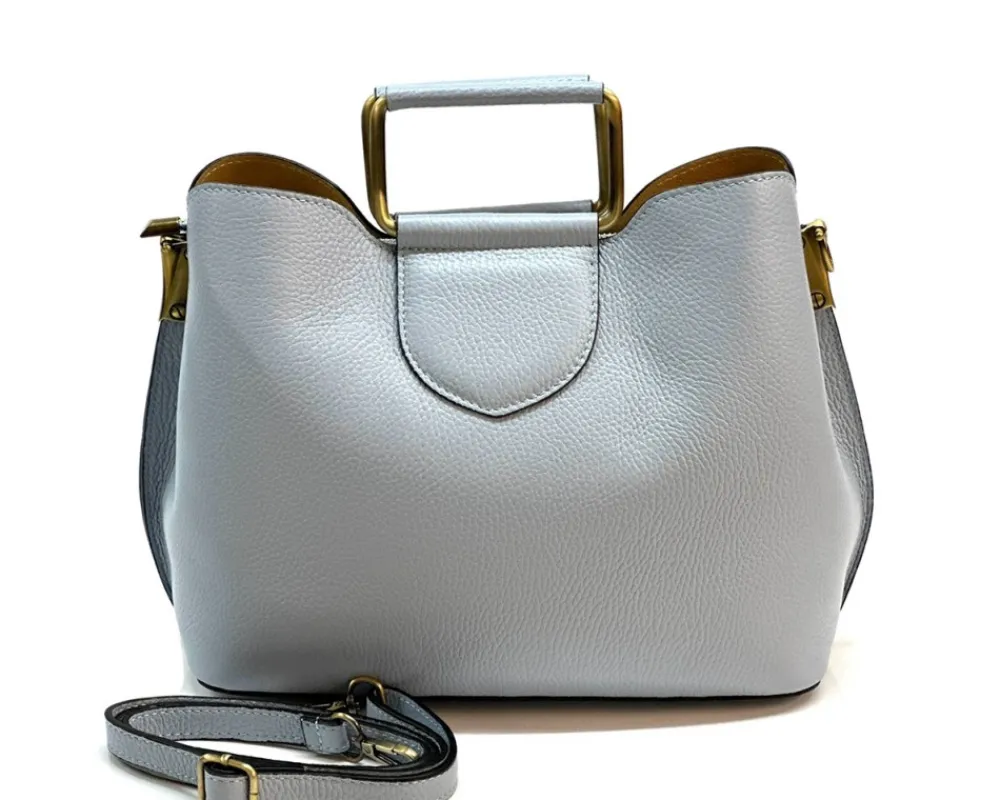 Taziana leather Handbag*Florence Fashion