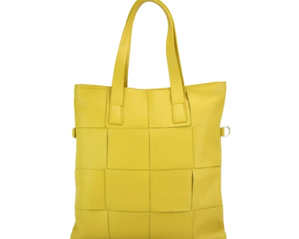 Tote bag CARRY IT in Italian cow leather*Florence Discount