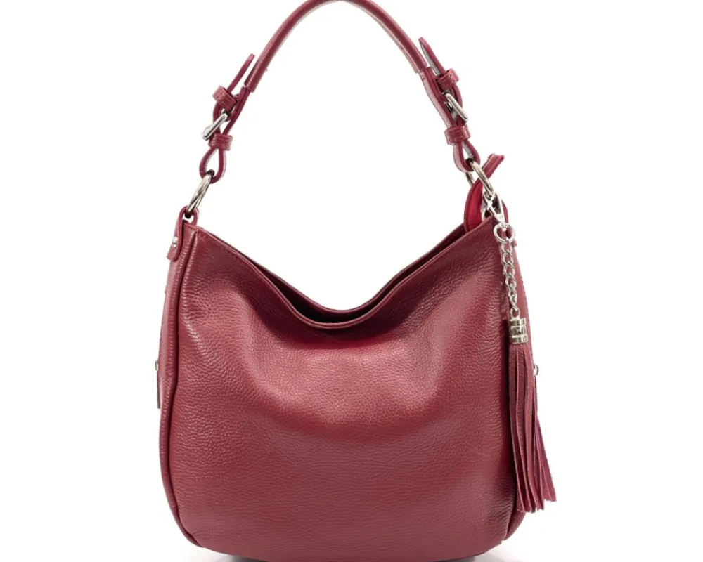 Victoire shoulder bag in calf-skin leather*Florence Online