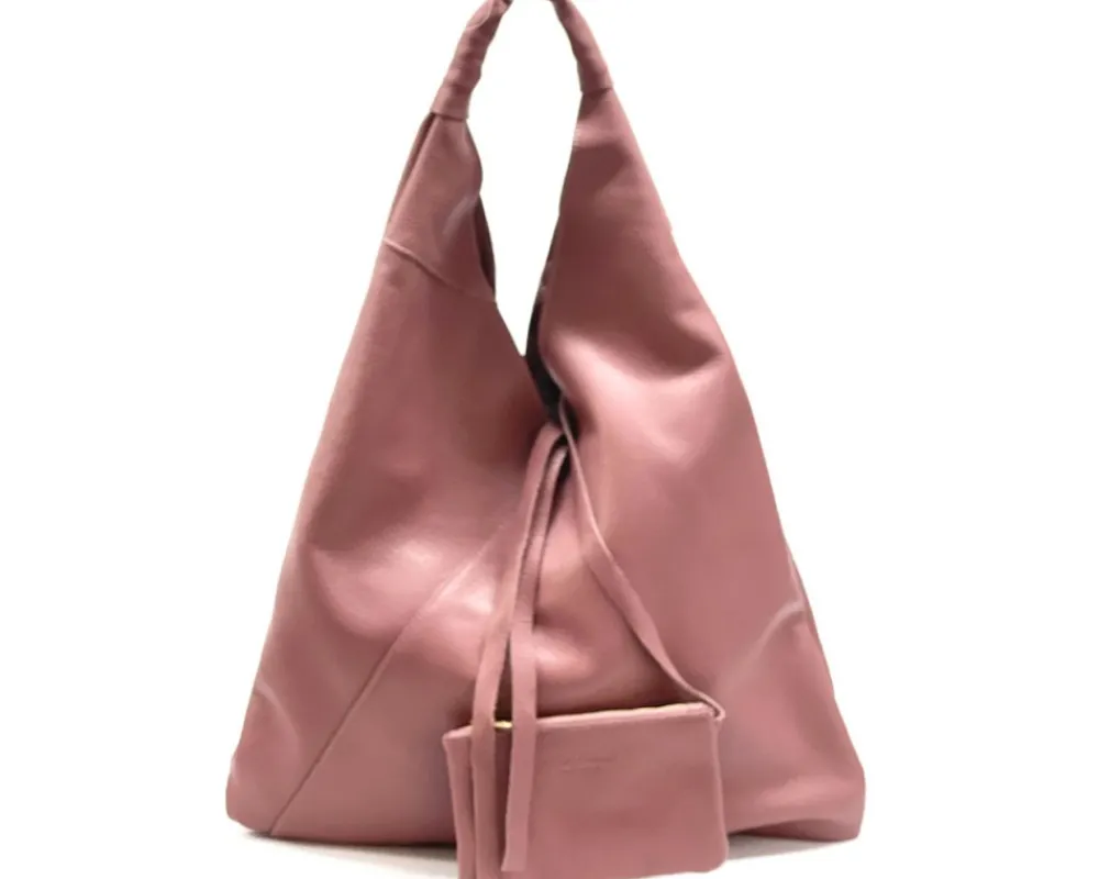 Vincenza Leather Triangle Bag*Florence Outlet
