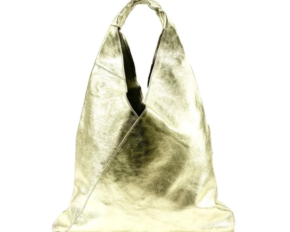 Vincenza Leather Triangle Bag*Florence Outlet