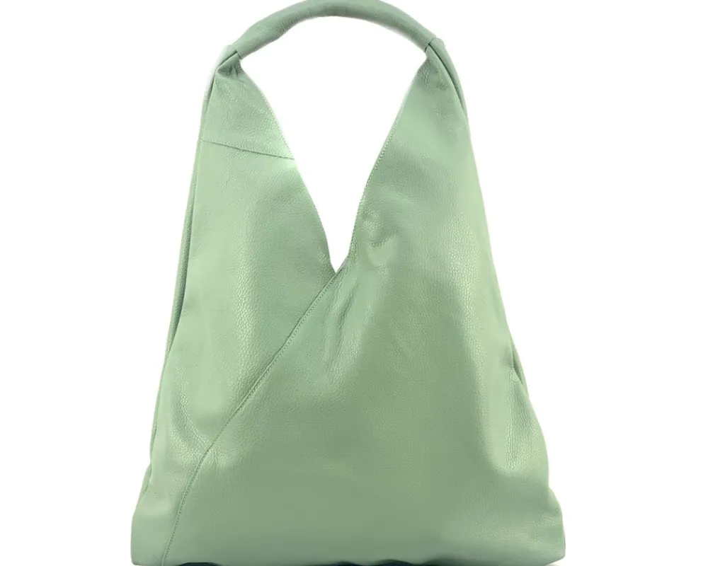 Vincenza Leather Triangle Bag*Florence Outlet