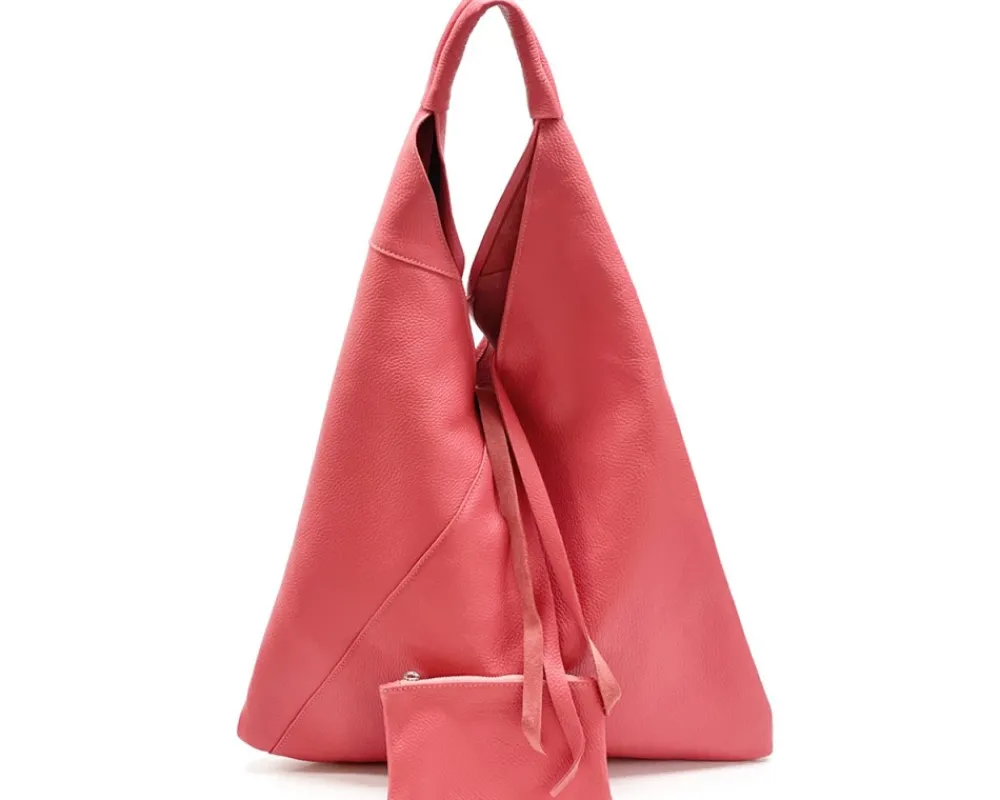 Vincenza Leather Triangle Bag*Florence Outlet