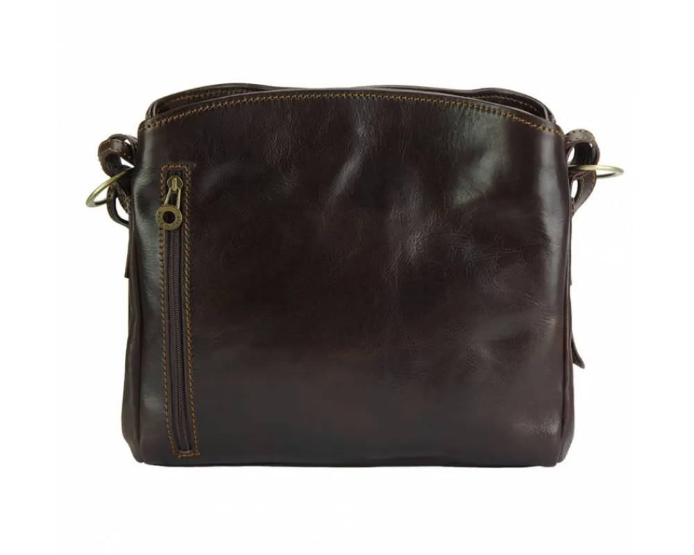 Viviana V GM leather shoulder bag*Florence Best