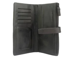 Wallet Agostino in vintage leather*Florence Clearance