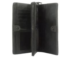 Wallet Boris in vintage leather*Florence Discount